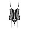 Corset Obsessive Laurise Negru L-XL Thumb 1