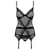 Corset Obsessive Lustella Negru S-M Thumb 2