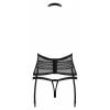Corset Obsessive Strapelie Negru L-XL Thumb 3