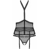 Corset Obsessive Strapelie Negru L-XL Thumb 2