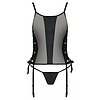 Corset Passion Malwia Negru S-M Thumb 2
