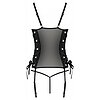 Corset Passion Malwia Negru L-XL Thumb 1