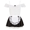 Costum Cottelli Collection Maids Dress Alb XL Thumb 2