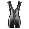 Costum Latex Damă Wetlook With Zip Negru M Thumb 2