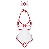 Costum Leg Avenue Naughty Nurse Body Alb XS-L Thumb 2