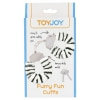Cătușe Furry Fun Zebra Plush Alb Thumb 3