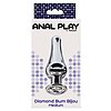 Anal Plug Diamond Bijou Medium Argintiu Thumb 4