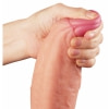 Dildo 28cm Dual Layer Platinum Thumb 1