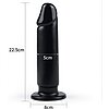 Dildo Anal King Sized Lovetoy Negru Thumb 6