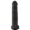 Dildo King Penis 38.1cm Negru Thumb 1