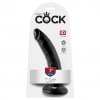 Dildo King Penis 17.8cm Negru Thumb 3