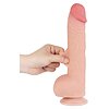 Dildo Realist LoveToy 24cm TPE Dual Density Ventuză Thumb 10