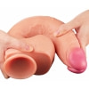 Dildo Realistic 30cm Dual Layered Platinum Thumb 3