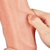 Dildo Realistic 30cm Dual Layered Platinum Thumb 4
