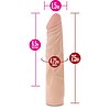 Dildo X5 Flexible Spine 17.5cm Thumb 4