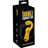 Dublu Vibrator curbat – 2 Motoare, 10 Moduri, Reîncărcabil Galben Thumb 5