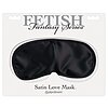 Fetish Satin Love Mask Negru Thumb 2