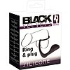 Inel Combo Velvets Ring And Plug Negru Thumb 4