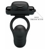 Inel Penis pentru Dublă Stimulare Hercules Negru Thumb 3