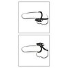 Inel Penis Smile Double Penis Cage Negru Thumb 4