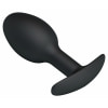 Jucărie Erotică Cu Bile Anale Silicon Negru Thumb 2