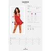 Babydoll Obsessive Lacelove Roșu M-L Thumb 4