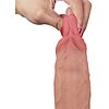 Lovetoy 24.5cm Sliding Skin – Dong Realist cu Testicule Thumb 6