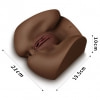 Lovetoy Streetgirls 2 Black, Masturbator TPE 19.5 cm Maro Thumb 1