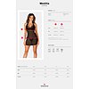 Chemise Obsessive Medilla Negru M-L Thumb 4