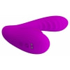 Nauty Stimulare Dublă 10 Vibrații Vaginale 7 Pulsații Clitoris Roz Thumb 1