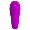 Nauty Stimulare Dublă 10 Vibrații Vaginale 7 Pulsații Clitoris Roz Thumb 3