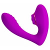 Nauty Stimulare Dublă 10 Vibrații Vaginale 7 Pulsații Clitoris Roz Thumb 6