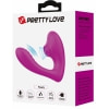 Nauty Stimulare Dublă 10 Vibrații Vaginale 7 Pulsații Clitoris Roz Thumb 9