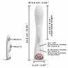 Vibrator Rabbit Dorcel Flexi Heating Alb Thumb 4
