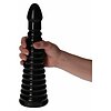 Anal Plug Italian Penis 10 inch Negru Thumb 2