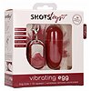 Vibrator 10 Speed Remote Egg Big Rosu Thumb 3