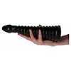 Anal Plug Italian Penis 10 inch Negru Thumb 1
