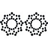 Nipple Stickers Star Negru Thumb 2
