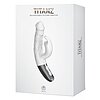 NMC Titanz 7 — Vibrator Din silicon, 10 Vibrații +10 Rotații Alb Thumb 7