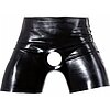 Pantaloni Latex Cu Gaură Negru S Thumb 2