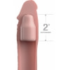 Pipedream Extensie Din Silicon +7.1cm Thumb 1
