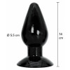Plug Anal XXL 14 cm — Negru, Bază Lată Pentru Siguranță Thumb 3