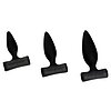 Set Dopuri Anale Cu Vibrații Negru Thumb 1