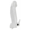 Prelungitor Penis Vibrator Crystal Skin Transparent Thumb 1