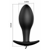 Pretty Love Anal Stimulation Plug Negru Thumb 4