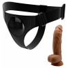 Pretty Love Michael – Ham Ajustabil cu Dildo Realist 20cm Maro Thumb 2