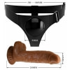 Pretty Love Michael – Ham Ajustabil cu Dildo Realist 20cm Maro Thumb 5