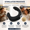 Rebel Prostate Stimulator Negru Silicon Thumb 8