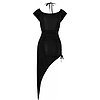 Rochie Cottelli Collection Ruffles Negru M Thumb 1