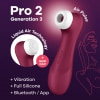 Satisfyer Pro 2 Generation 3 Air Pulse Roșu Thumb 4